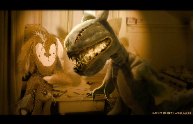 Illustration for article titled Never-Before-Seen Concept Art from A.I., Hulk, and Other Movies!